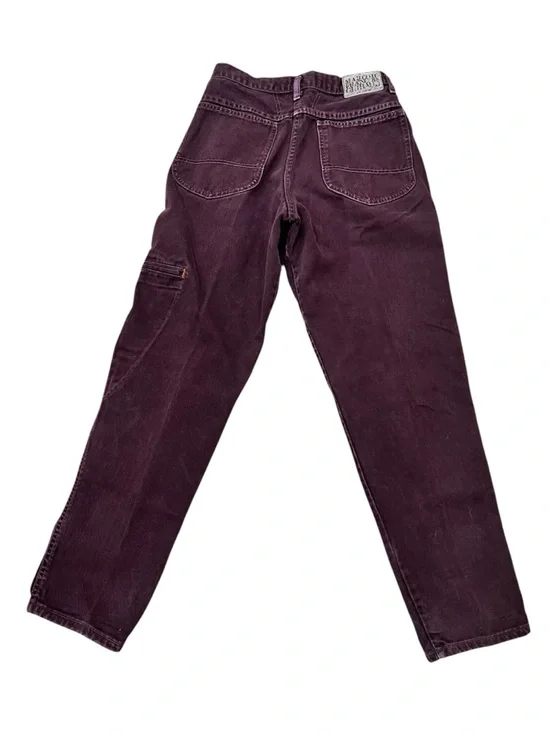 Marithe Francois Girbaud Plum-Colored Denim Jeans - Picture 2 of 8